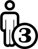 3 человека
